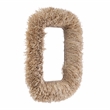 Pemberly Row Contemporary Natural Sisal Rectangular Wall Mirror