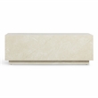 Pemberley Row Engineered Wood Cream Coffee Table Rectangular Smooth Surface 47.2