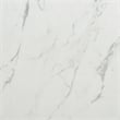 Pemberly Row Contemporary Accent White Finish Marble Coffee Table