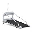 Pemberly Row Small/Medium Dogs Adjustable Speed w/ Incline Pet Treadmill - White