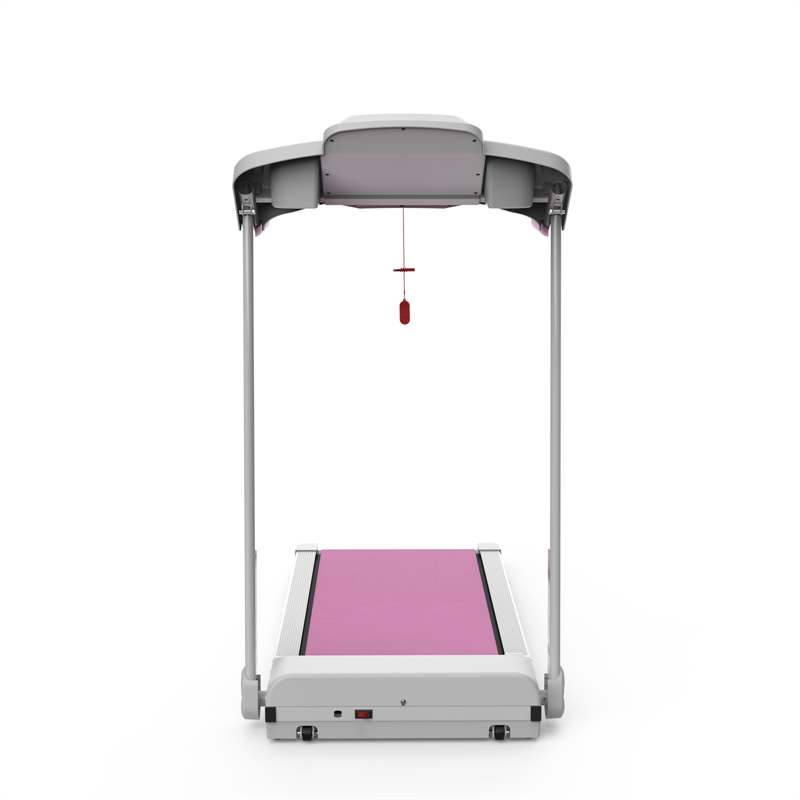 Pemberly Row 2.5HP Electric Folding Treadmill for Home Gym in Pink