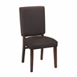 Pemberly Row 5-Piece Contemporary Wood and MDF Board Dining Set in Walnut