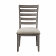 Pemberly Row 5-Piece Contemporary Wood and MDF Board Dining Set in Gray