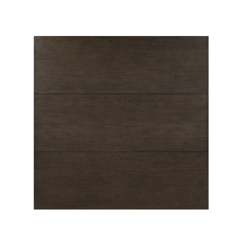 Pemberly Row Asian Hardwood Dining Counter Height Table in Dark Espresso