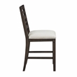 Pemberly Row Textured Counter Height Chair - Set of 2 in Beige