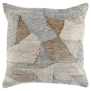 Pemberly Row 22x22&quot Outdoor Polyester Fabric Throw Pillow - Multi-Color