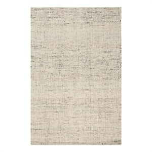 Pemberly Row 108 x 144&quot Heathered Effect Jute & Wool Area Rug in Natural