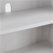 Pemberly Row Transitional 4-Door Wood Sideboard in Bone White