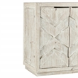 Pemberly Row Reclaimed Pine Wood Sideboard - Six-Door in Vintage White