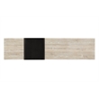 Pemberly Row Transitional Reclaimed Oak Wood Console Table in White