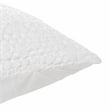 Pemberly Row Transitional Cotton Linen Blend White Standard Sham