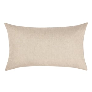 Pemberly Row Transitional Fabric Linen Cashmere King Beige Sham