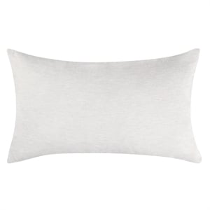 Pemberly Row Transitional Linen Cashmere Fabric King White Sham