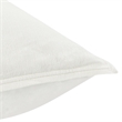 Pemberly Row Transitional Cotton Linen Blend Ivory Standard Sham