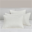 Pemberly Row Transitional Cotton Linen Blend Ivory Standard Sham