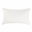 Pemberly Row Transitional Woven Stitch Design Cotton White King Sham