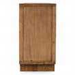 Pemberly Row 4-Door Reclaimed Pine Wood Buffet Sideboard in Brown