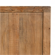 Pemberly Row 4-Door Reclaimed Pine Wood Buffet Sideboard in Brown