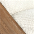 Pemberly Row Contemporary Beige Fabric Upholstery Accent Chair