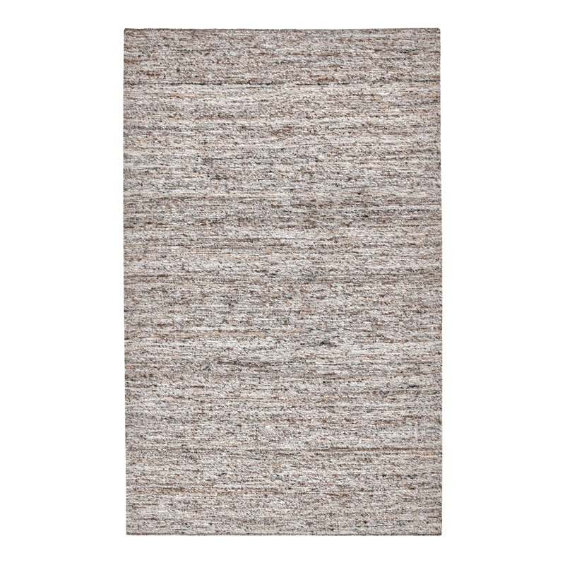 Pemberly Row 2x3 Handwoven Performance Brown Fabric Accent Rug