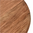 Pemberly Row Transitional Mango Wood Two-Tone Coffee Table in Black