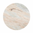 Pemberly Row Modern Transitional Marble Coffee Table Gray Finish