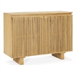 Pemberly Row Transitional Oak Wood 2-Door Sideboard Buffet Natural