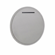 Pemberly Row Modern Transitional Mango Wood Mirror Gray Finish