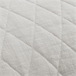 Pemberly Row Contemporary Lana Cotton Standard Sham in Ivory