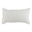 Pemberly Row Contemporary Kantha-inspired Cotton King Sham in Ivory Finish