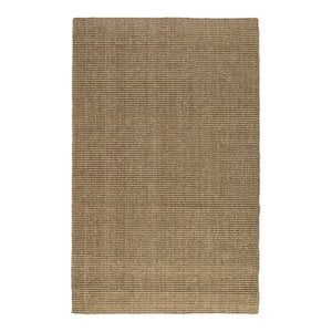 Pemberly Row 24 x 36&quot Braided Seagrass Rattan Area Rug in Natural