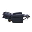 Pemberly Row Fabric Power Lift Recliner with 3 Zone Heat in Canyon Ocean