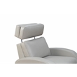 Pemberly Row Top-grain Leather Power Recliner in Bentley Dove