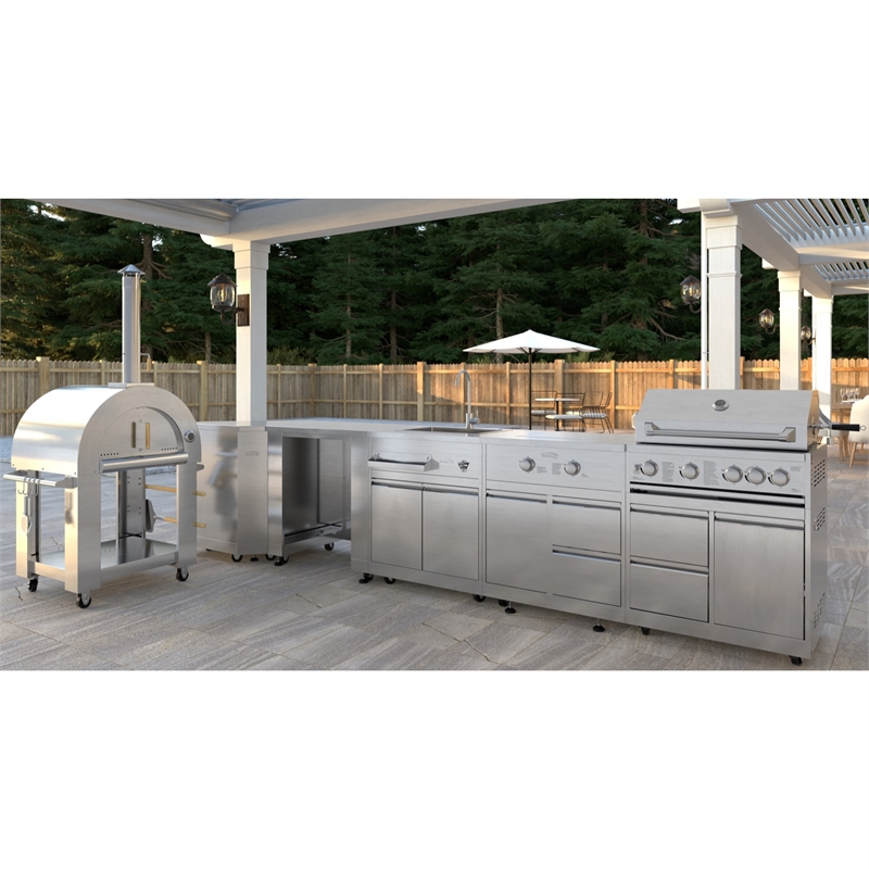 Pemberly Row Outdoor Kitchen 30