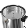 Pemberly Row Electric 100 Cup Commercial Coffee Percolator in Stainless Steel