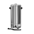 Pemberly Row Electric 100 Cup Commercial Coffee Percolator in Stainless Steel