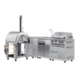 Pemberly Row Outdoor Kitchen Series Modular Kitchen in Stainless Steel