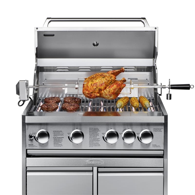Pemberly Row Outdoor Kitchen Series Modular Kitchen in Stainless Steel