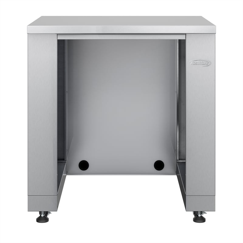 Pemberly Row Outdoor Kitchen Series Modular Kitchen in Stainless Steel