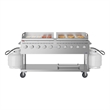 Pemberly Row Steel 72