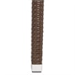 Pemberly Row Wicker / Rattan Outdoor Arm Chairs in Brown (Set of 2)