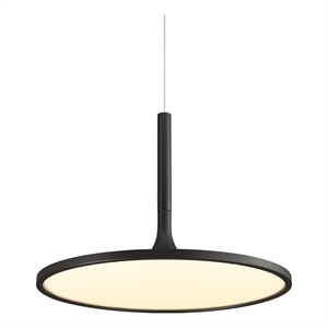 Pemberly Row 17&quot Adjustable Aluminum ETL Integrated LED Chandelier Black