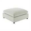 Pemberly Row Modular 6-Piece Sectional in Ivory Performance Fabric