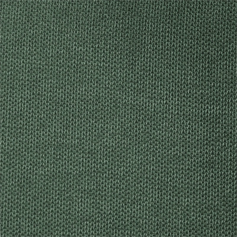Pemberly Row Contemporary Green Fabric Swivel Barrel Accent Chair