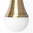 Pemberly Row Metal Multi-Arm 13 Light Chandelier in Black and Gold