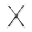 Pemberly Row Contemporary 4x25 Black Toned Metal Sputnik Wall Sconce