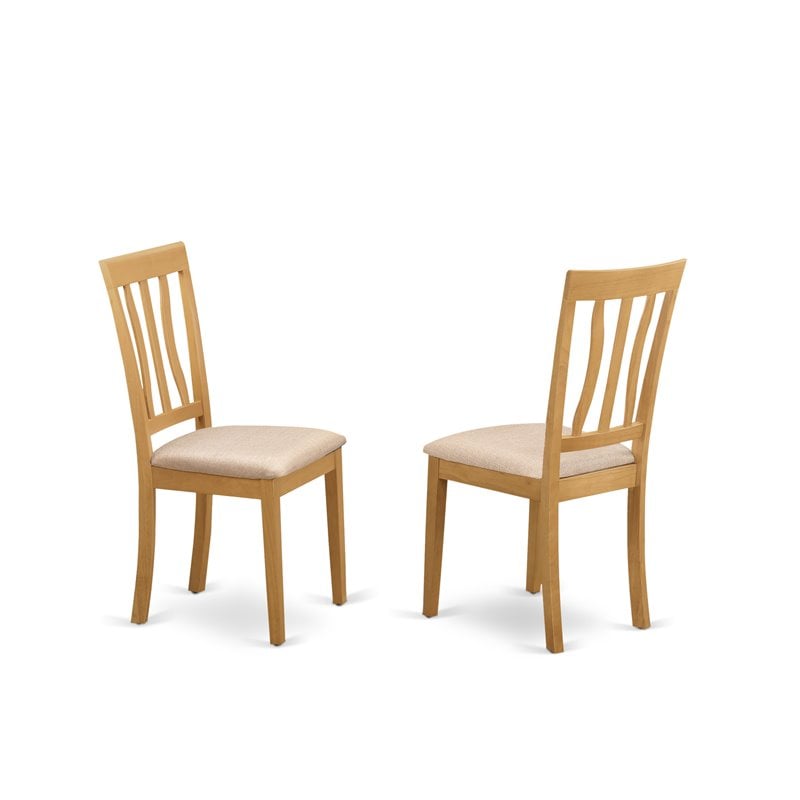 Pemberly Row 3-piece Dining Set with Slatted Back in Cappuccino