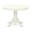Pemberly Row 3-piece Dining Table and X-Back Chairs in White