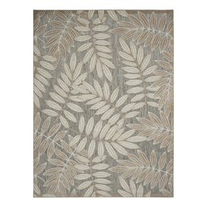 Pemberly Row 5'3&quotx7'5&quot Natural Indoor/Outdoor Polypropylene Rug