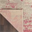 Pemberly Row 10'x14' Ivory/Pink Modern Indoor Polypropylene Rug